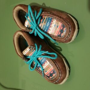 Twister Landry Aztec print shoes, Toddler size 7